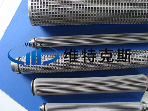 Acid resisting alkali filter element